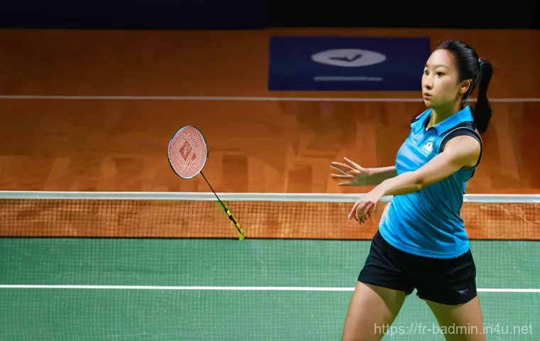 배드민턴 대회 준비 훈련 일정 - **Dynamic Badminton Training Session**
    A highly athletic male badminton player, in his early 20s...